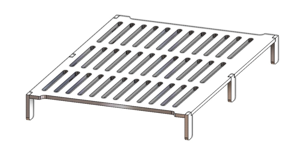 Bakechef Firebox Grate